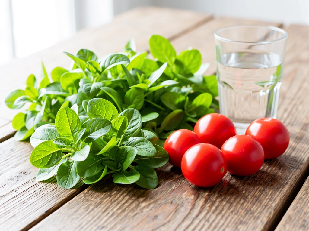 Ingredientes frescos y saludables